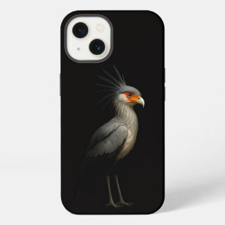 Preto 4 Luxo iPhone 13, Secretarybird