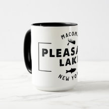 Preto agradável do lago caneca combinado de 15