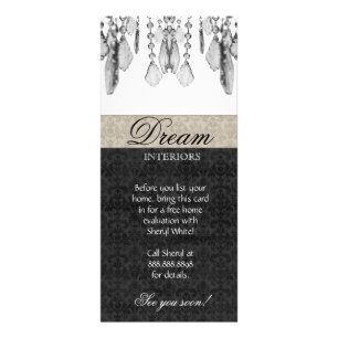 Preto bege do candelabro do cartão da cremalheira