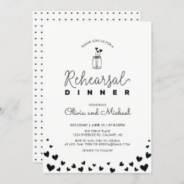 Preto & Branco | Convite para Janto de Ensaios de