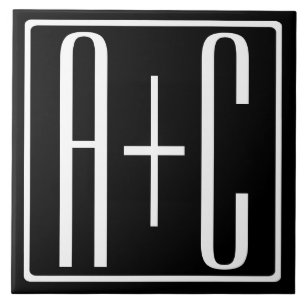 Preto & Branco   Iniciais de Casais