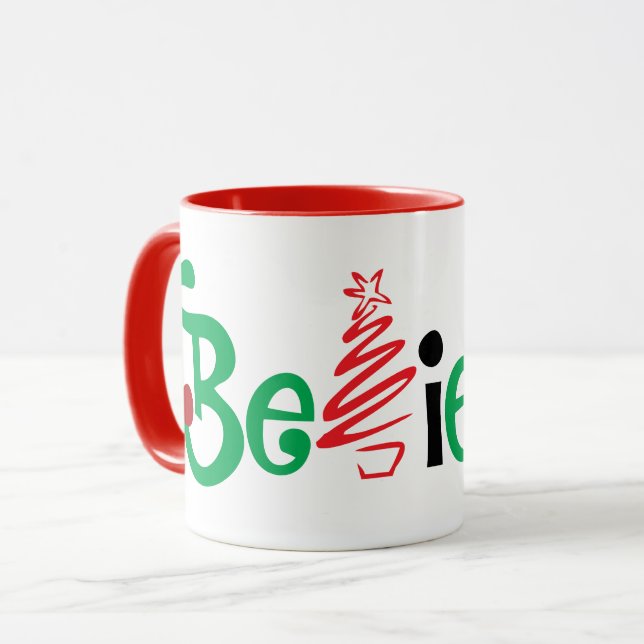 Preto caneca combinado de 11 onças (Frente Esquerda)