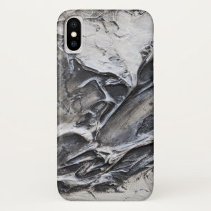 Preto, cinzento, o abstrato do branco pintou capas