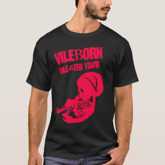 PRETO da camisa da excursão de Vileated