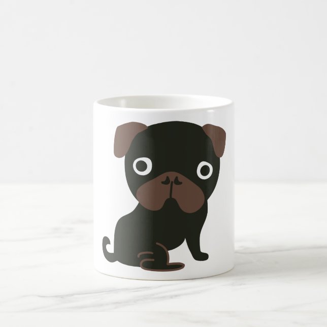 Preto da caneca do Pug (Centro)