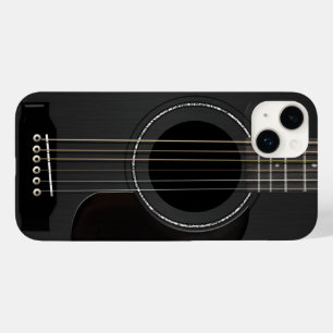 Preto da guitarra acústica