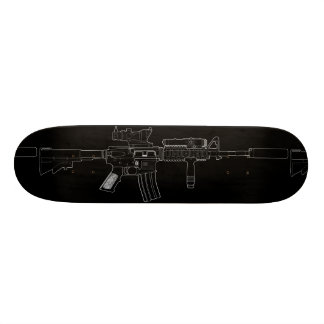Preto da plataforma do skate de M4 SOPMOD