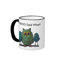 Preto de LimbBirds caneca da campainha de 11 onças