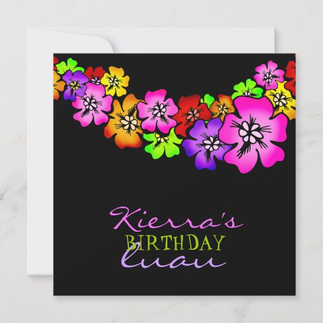 preto do convite | dos leus do chá 311-Flower (Frente)