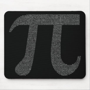 Preto do "Pi" Mousepad