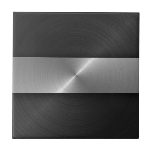 Preto e aço (Frente)