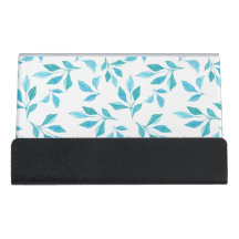 PRETO E BRANCO COM FOLHAS AQUA
