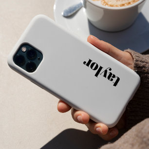 Preto e Branco minimalista moderno personalizado