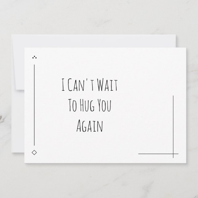 Preto e Branco Simples, não posso esperar para abr (Frente)