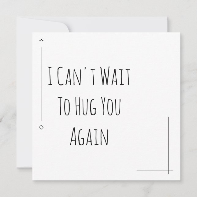 Preto e Branco Simples, não posso esperar para abr (Frente)