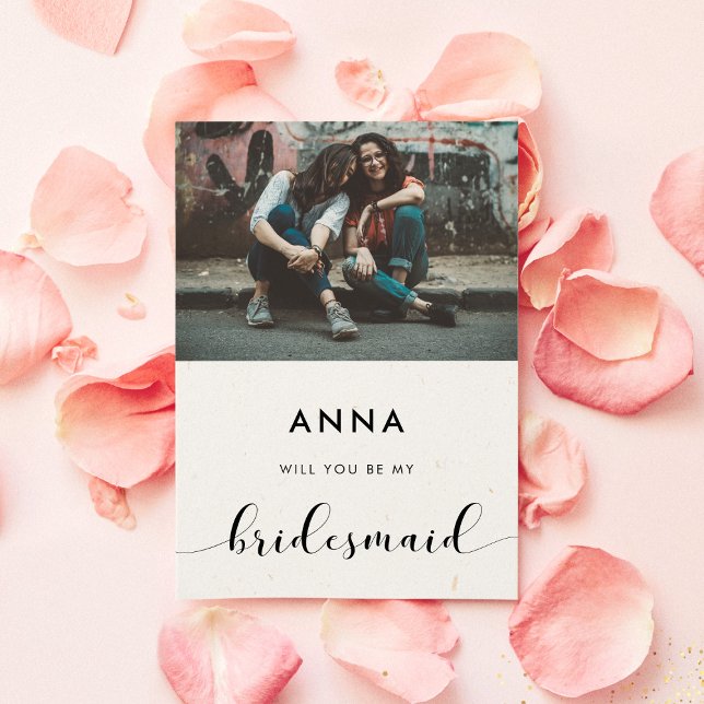 Preto e branco Você será meu cartão com fotos de d (Criador carregado)