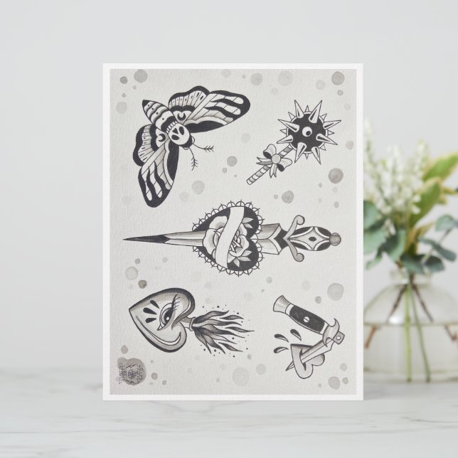 Preto e Cinza por Lauren Caldwell (Em pé/Frente)