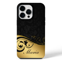 Preto e Dourado Personalizado