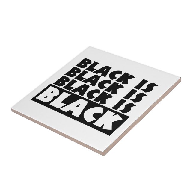 Preto é Preto (Lateral)