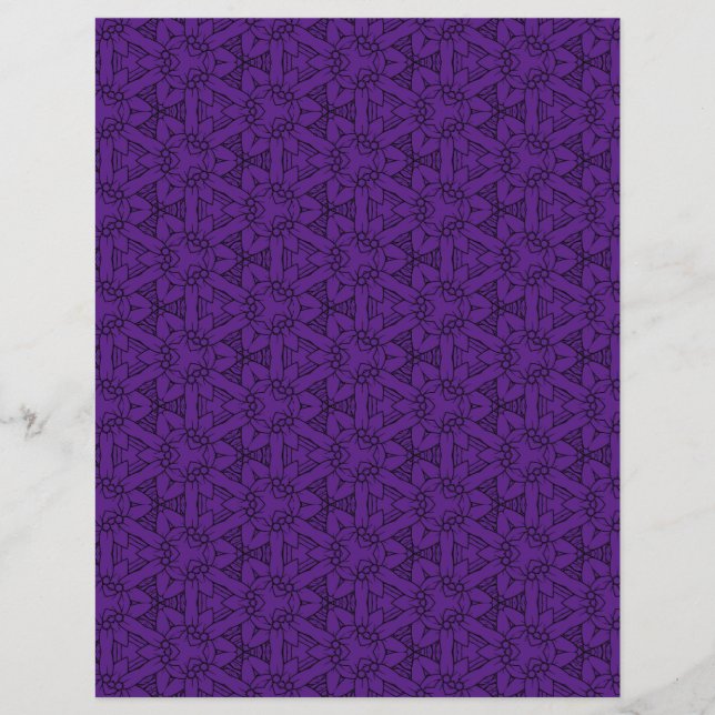 Preto e Roxo Real 1 (Frente)