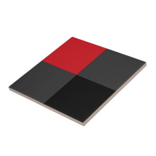 Preto e Vermelho e Cinza