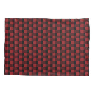 Preto e vermelho marcado -