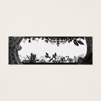 Preto eclético + branco - Cartão esbranquiçado