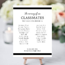 Preto Em Memória Da Lista De Nomes De Nossos Coleg