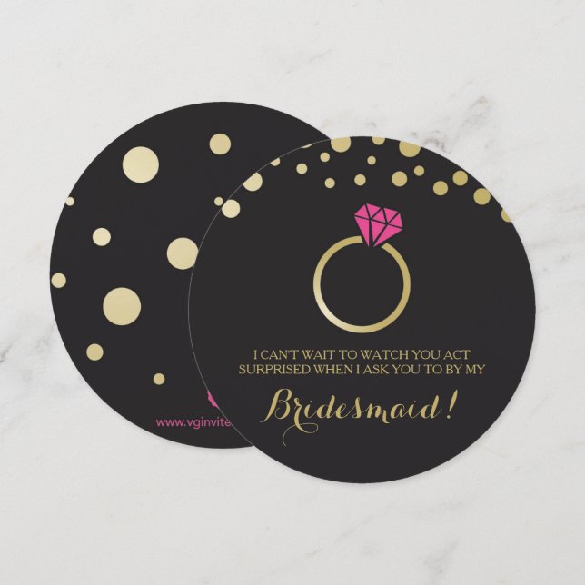 Preto engraçado & falso do ~ do cartão da PROPOSTA (Frente/Verso)