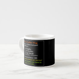 Preto épico do café da caneca de café