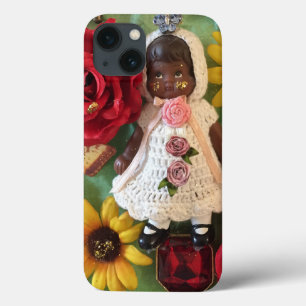 Preto Menina Magic iPhone 13 Case