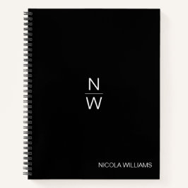 Preto minimalista moderno profissional