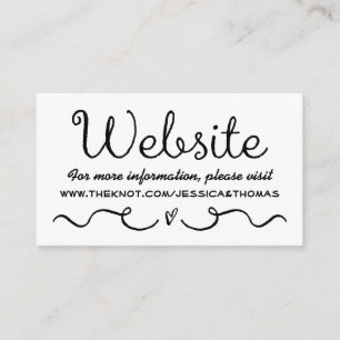 Preto moderno & branco do cartão   do Web site do