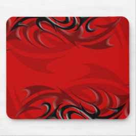 Preto no "fumo vermelho" Mousepad