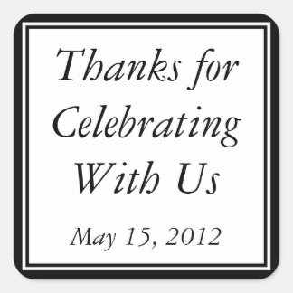 Preto Obrigado Presente Etiqueta de Vinheta e Favo