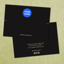 Preto personalizado Adicione sua placa de exibição