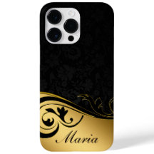 Preto personalizado e Dourado
