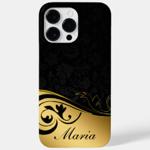 Preto personalizado e Dourado