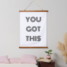 Preto personalizado, você tem este Posto motivacio