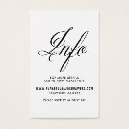 Preto Sr. Site de Casamento da & Sra. Elegant Scri