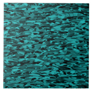 Preto-Teal do Padrão abstrato