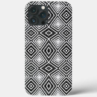 preto Tribal Diamantes Lama Padrão Africano