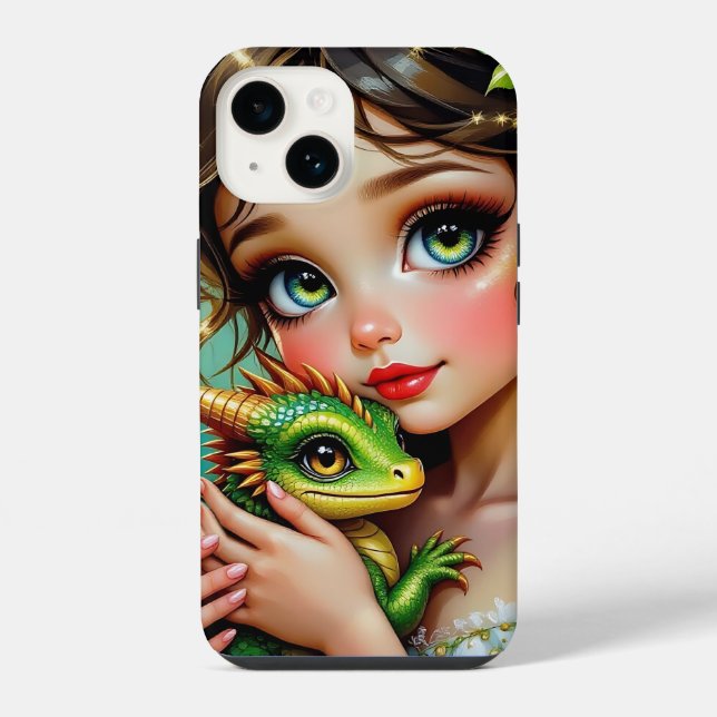 Pretty  Fairy and Dragon Themed Girl's   (Verso)