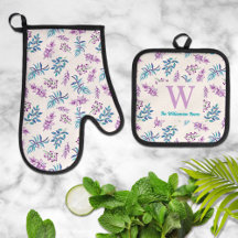 Pretty Watercolor Floral Personalized 