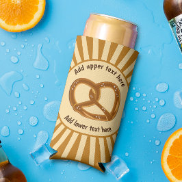 Pretzel Burst Knotted Loaf & 2 linhas texto em seu