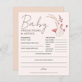 Previsão de Chás de fraldas de flor selvagem e aco