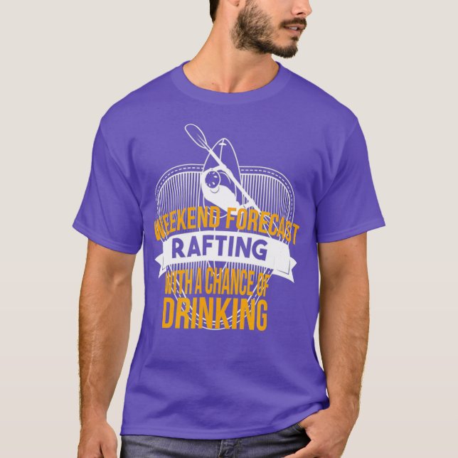 Previsão do Fim de Semana de Camisetas de Rafagem  (Frente)
