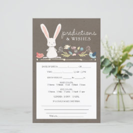 Previsão Dupla De Um Jogo De Bebê Coelhinho