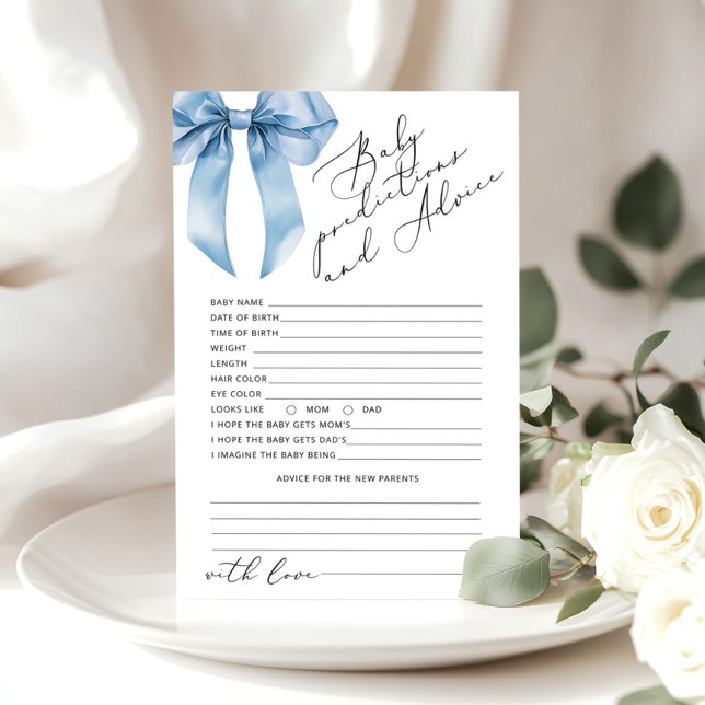 Previsão e cartão de conselho do Blue Boy Boy (Criador carregado)