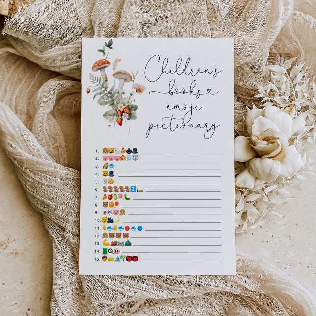 Previsão emoji de livros infantis de cogumelos (Criador carregado)